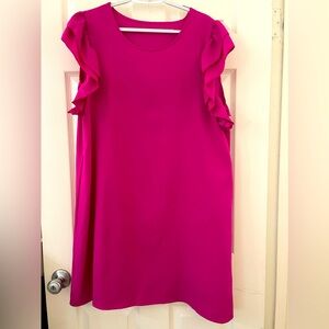 SHEIN Curve Layered Sleeve Tunic Dress